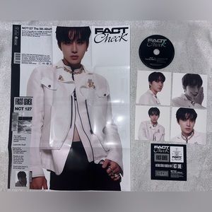 NCT 127 - The 5th Album “Fact Check” (Poster Ver.) Jungwoo